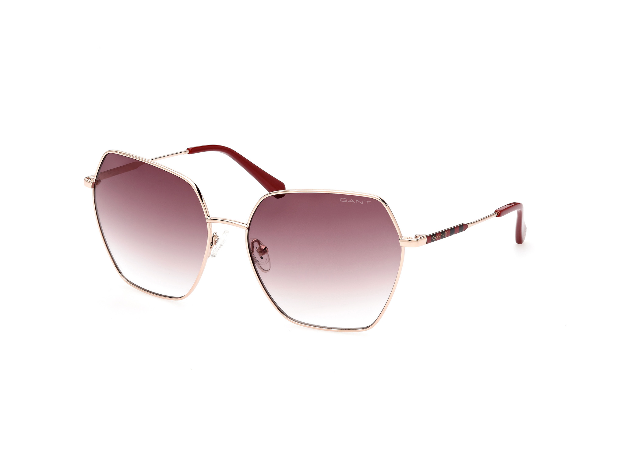 Designer rose cheap gold sunglasses